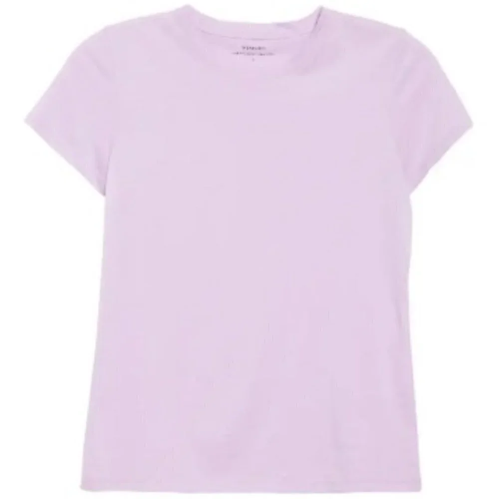 💕VINCE💕 Solid Crew Neck T-Shirt - Cotton/Modal Medium M NWT - Picture 9 of 16